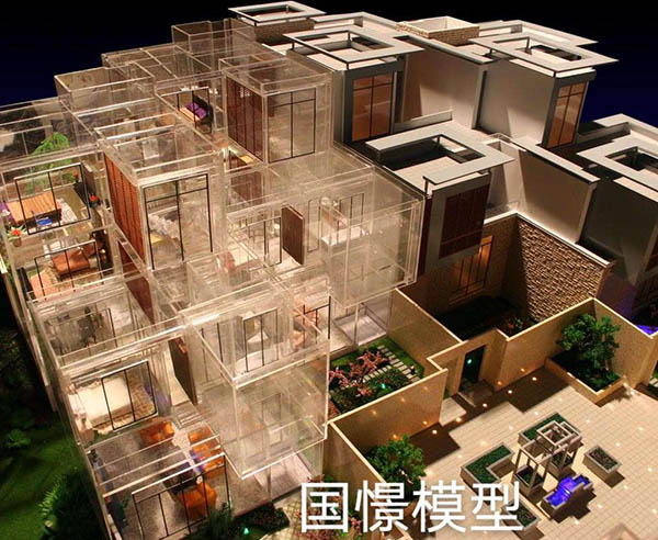 五原县建筑模型